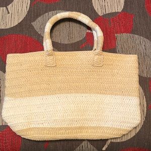 Alltru straw tote with tassel